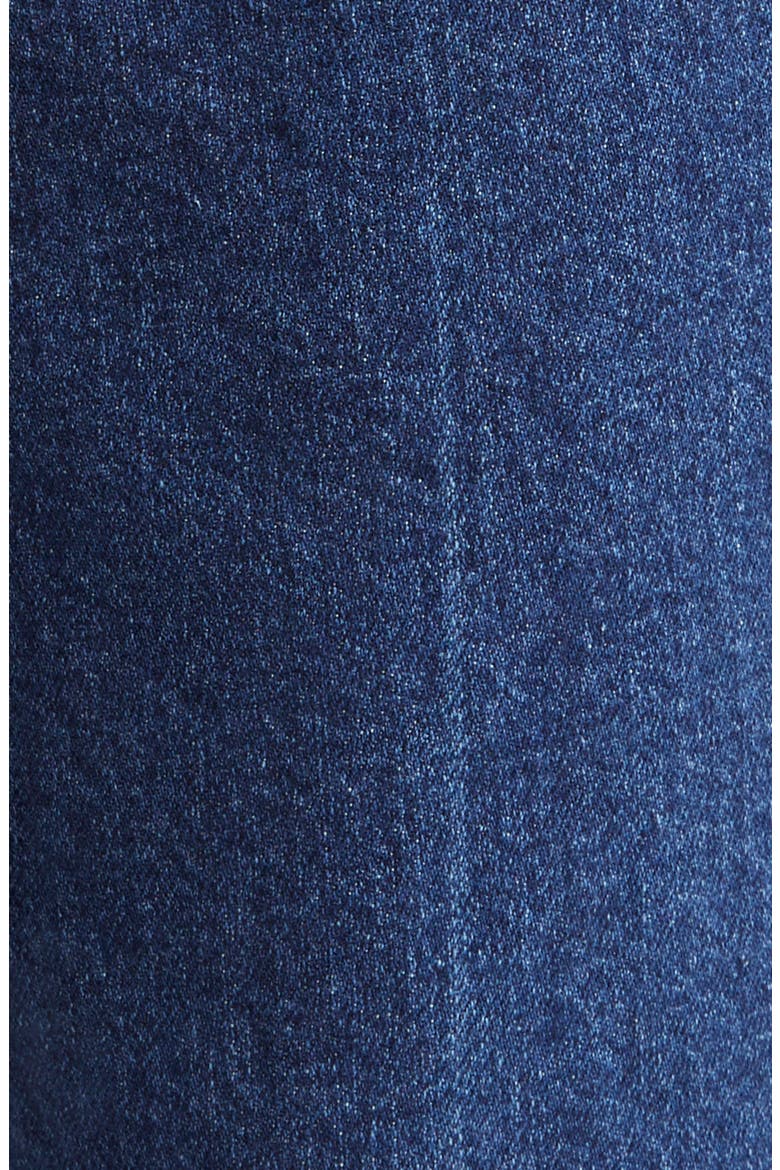 Dorothea Contrast Crease Wide Leg Ankle Jeans, Alternate, color, OCEANE/ IVORY