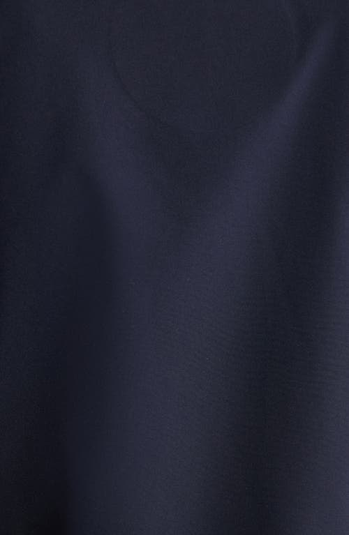 Save The Duck Double-breasted Blue Coat With Tailored Silhouette In Blue
