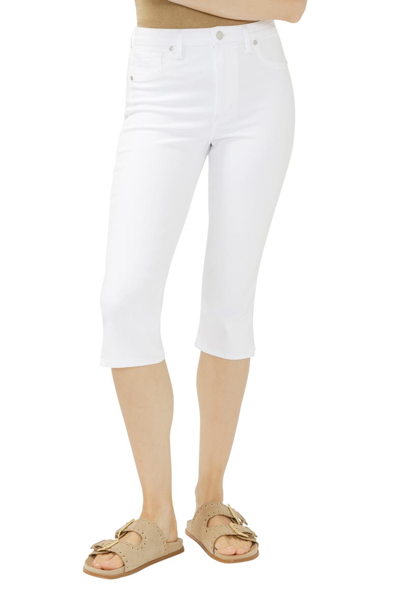 Isbister Modern Capri Jeans, Main, color, WHITE