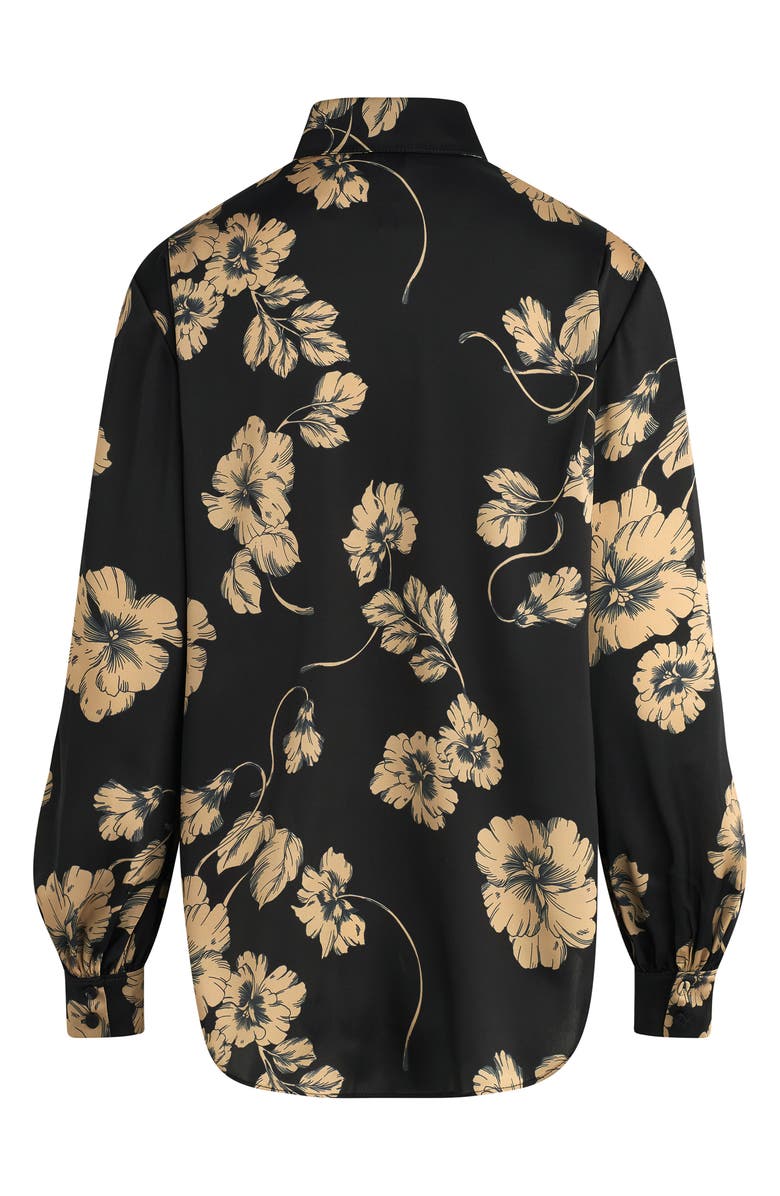 Favorite Daughter The Lanie Floral Oversize Button-Up Shirt, Alternate, color,