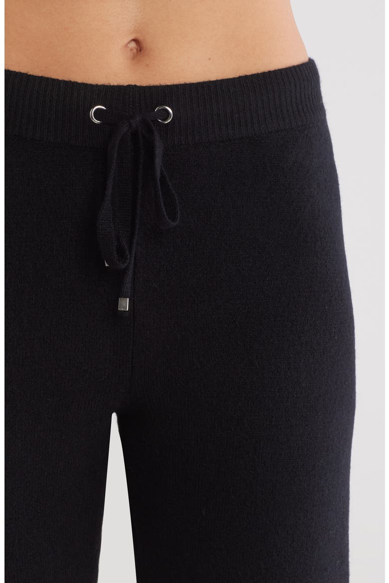 Knit Joggers, Alternate, color, RICH BLACK