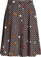 MM6 Maison Margiela Print Belted Skirt