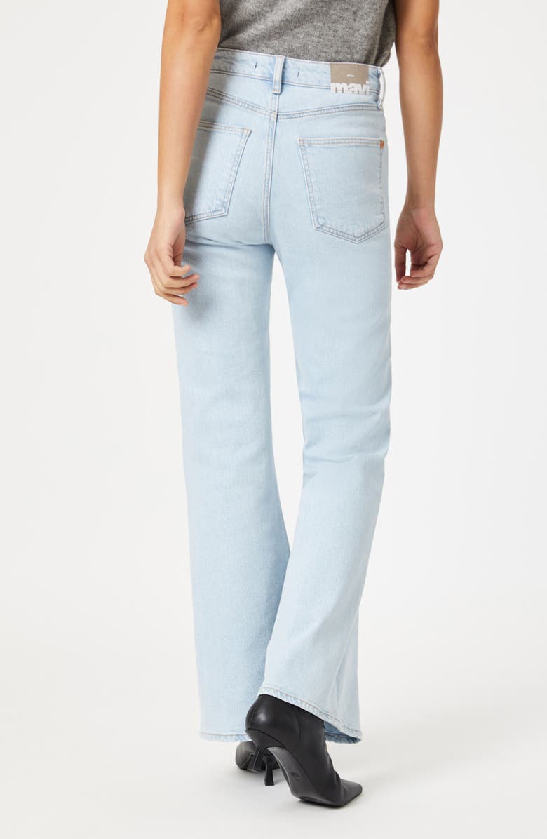 Mavi Jeans Los Angeles Bootcut Jeans, Alternate, color, Bleached Recycled Blue