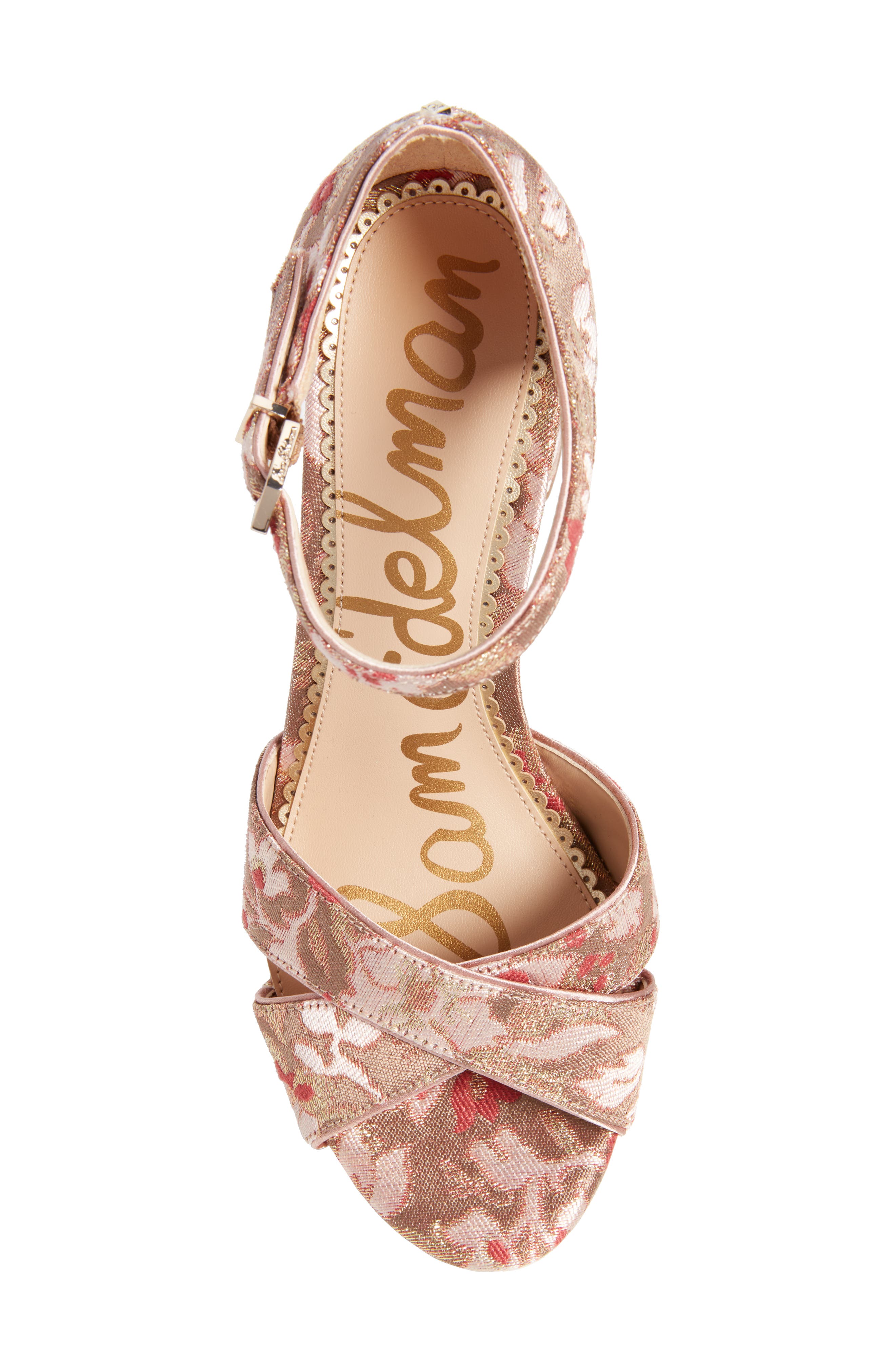 Orlane Sandal, Alternate, color, DUSTY ROSE JACQUARD FABRIC