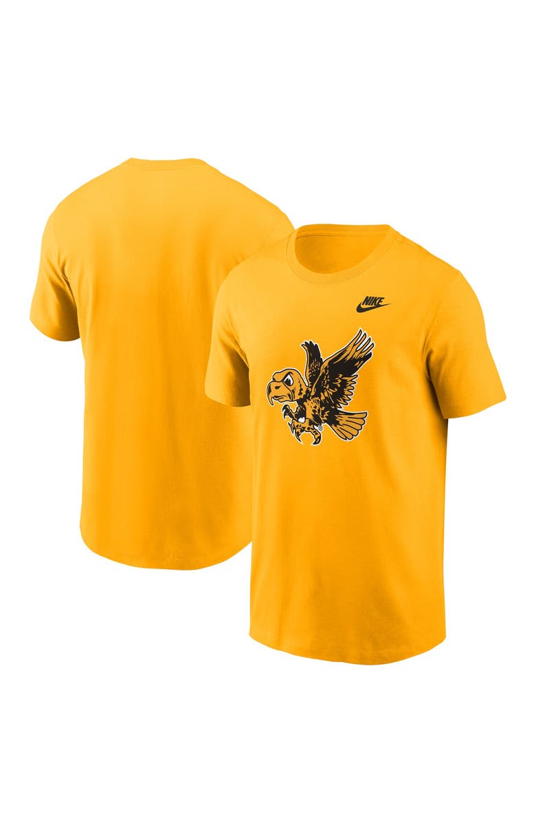 Nike Men's Nike Gold Iowa Hawkeyes Legacy Alternate Logo T-Shirt, Main, color, 
