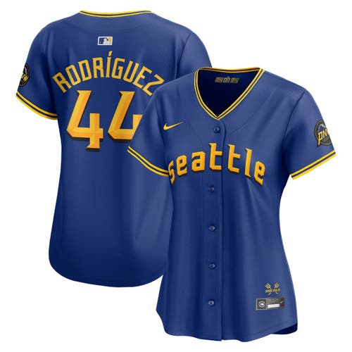 Nike Julio Rodriguez Royal Seattle Mariners City Connect Limited Player Jersey