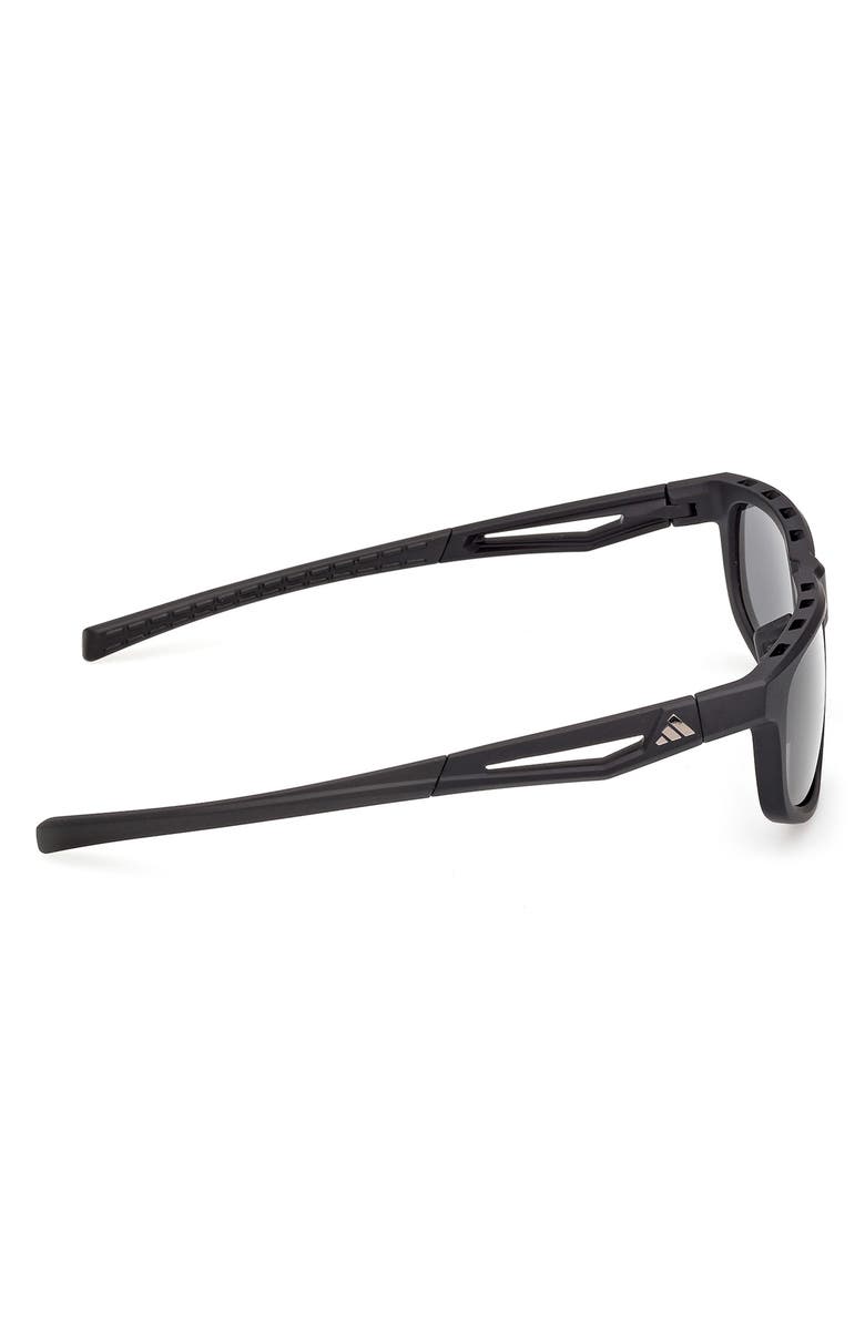 adidas 56mm Geometric Sunglasses, Alternate, color, 