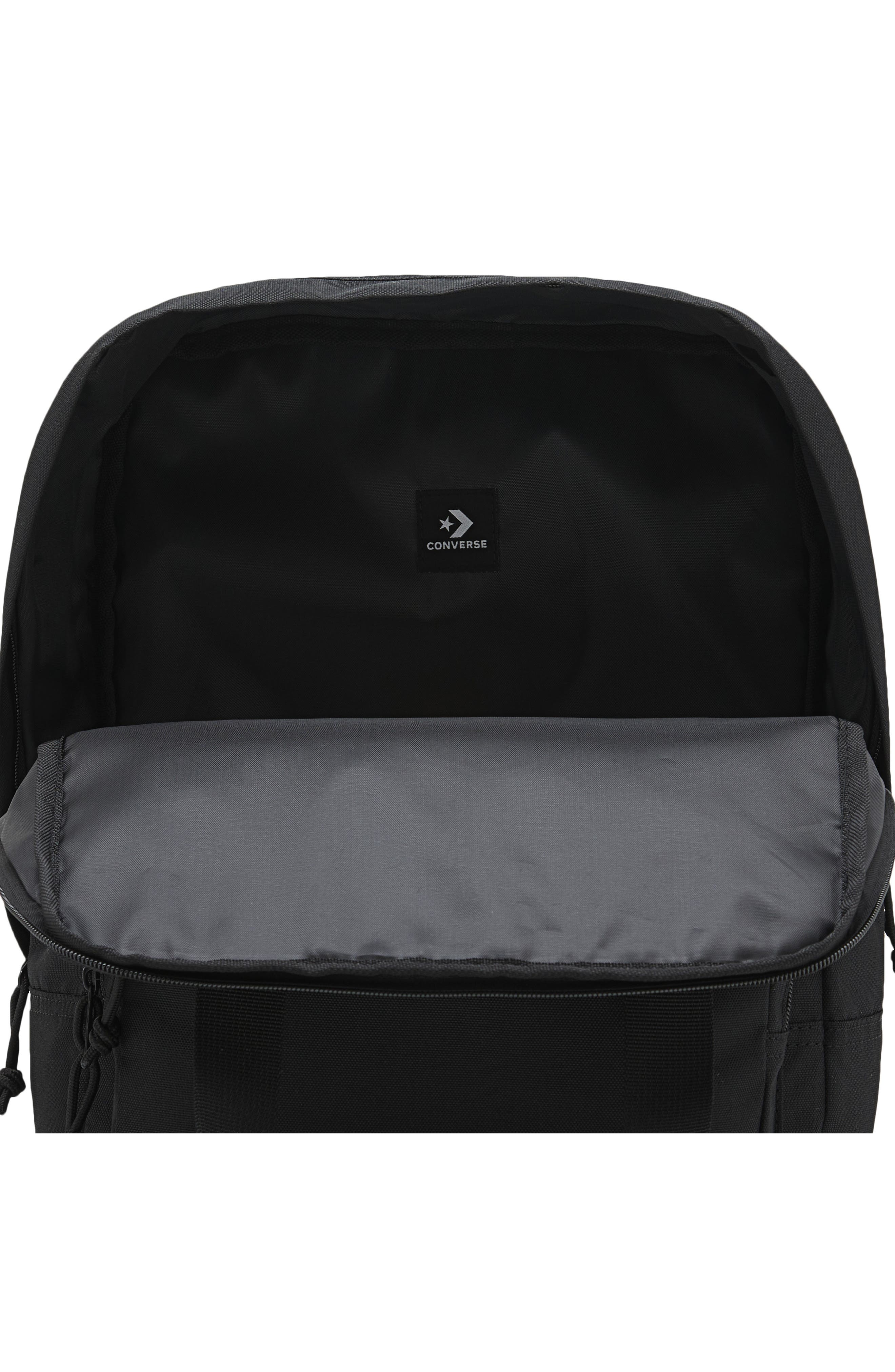 Converse Square Backpack, Alternate, color, Black