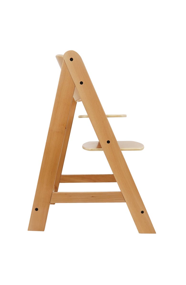 509 Crew 509 Sky Kids Wooden Chair W/ Adjustable Seat & Footrest, Natural, Alternate, color, 