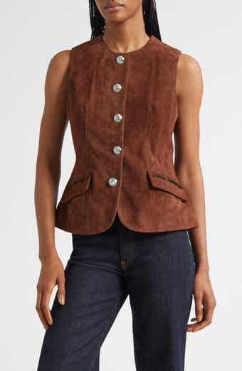 Cinq à Sept Chris Suede Vest