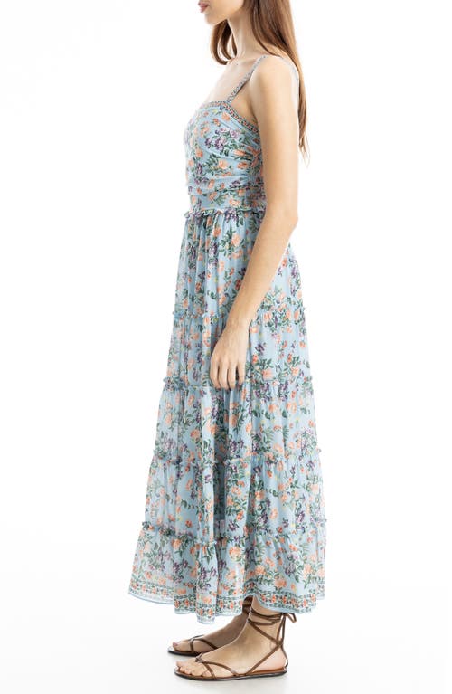 Max Studio Floral Print Maxi Dress