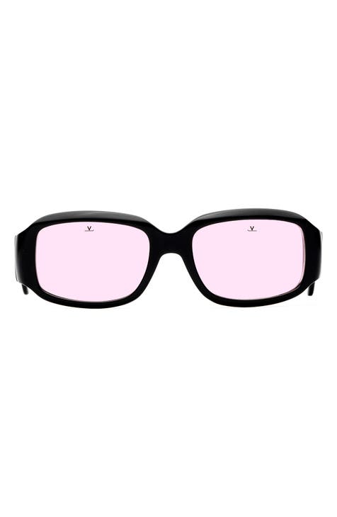 Resort 55mm Rectangular Sunglasses