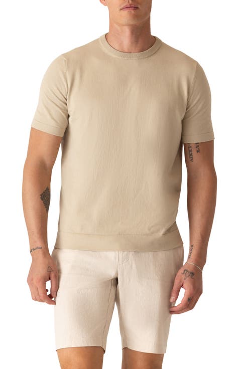 Modern Knit Crewneck T-Shirt