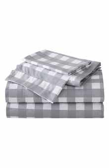 Eddie Bauer Lakehouse Plaid 200 Thread Count 100% Cotton Percale Sheet Set
