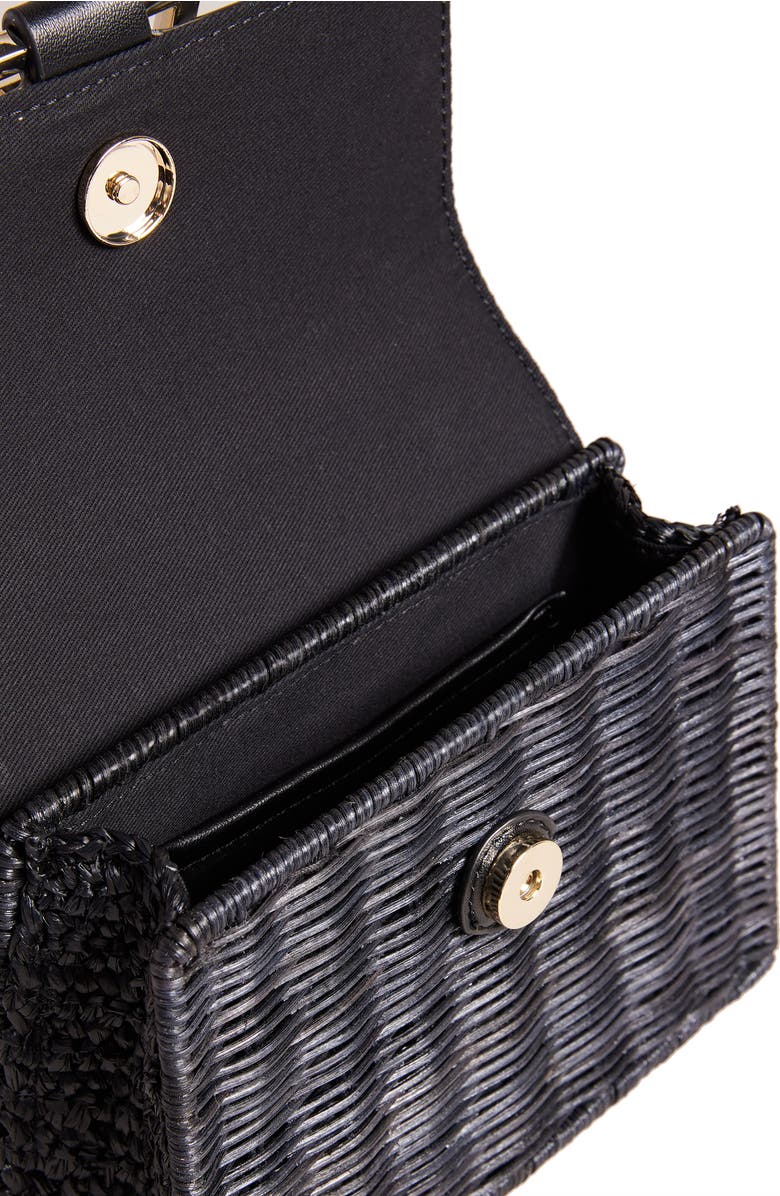 Ted Baker London Jaylisa Rattan Crossbody Bag, Alternate, color,