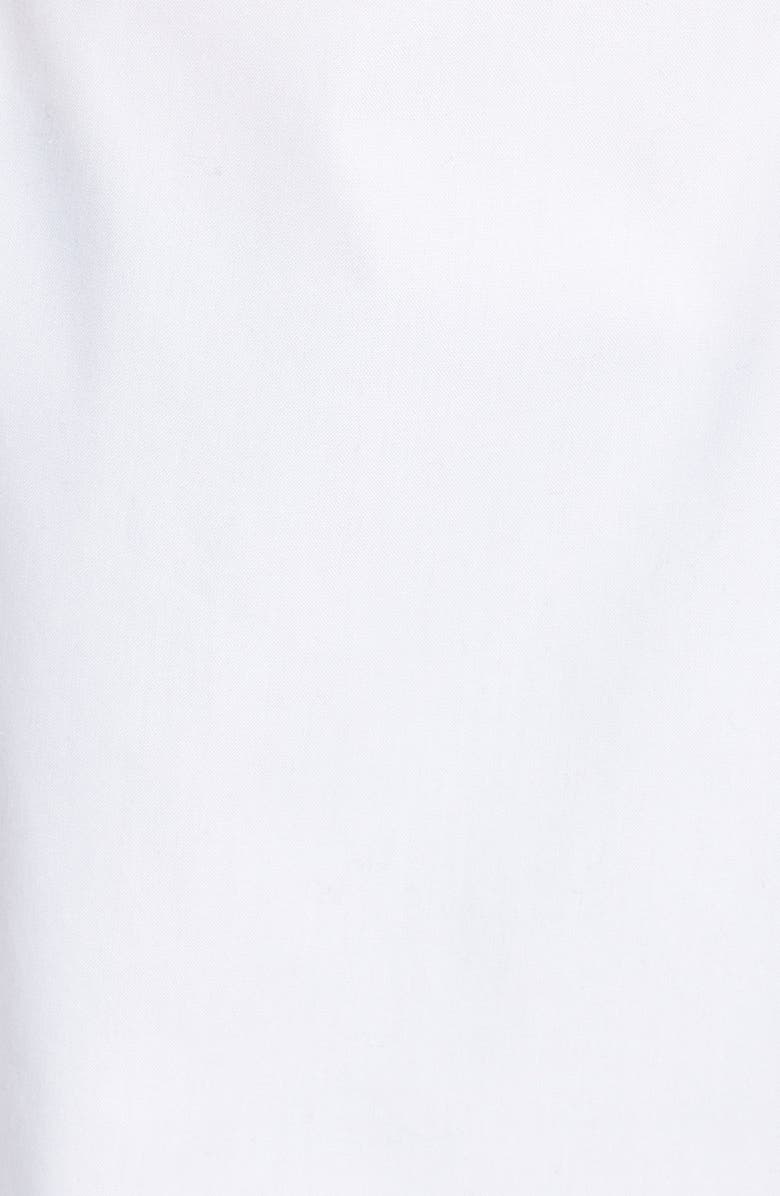 Foxcroft Non-Iron Long Sleeve Cotton Tunic Shirt, Alternate, color, 