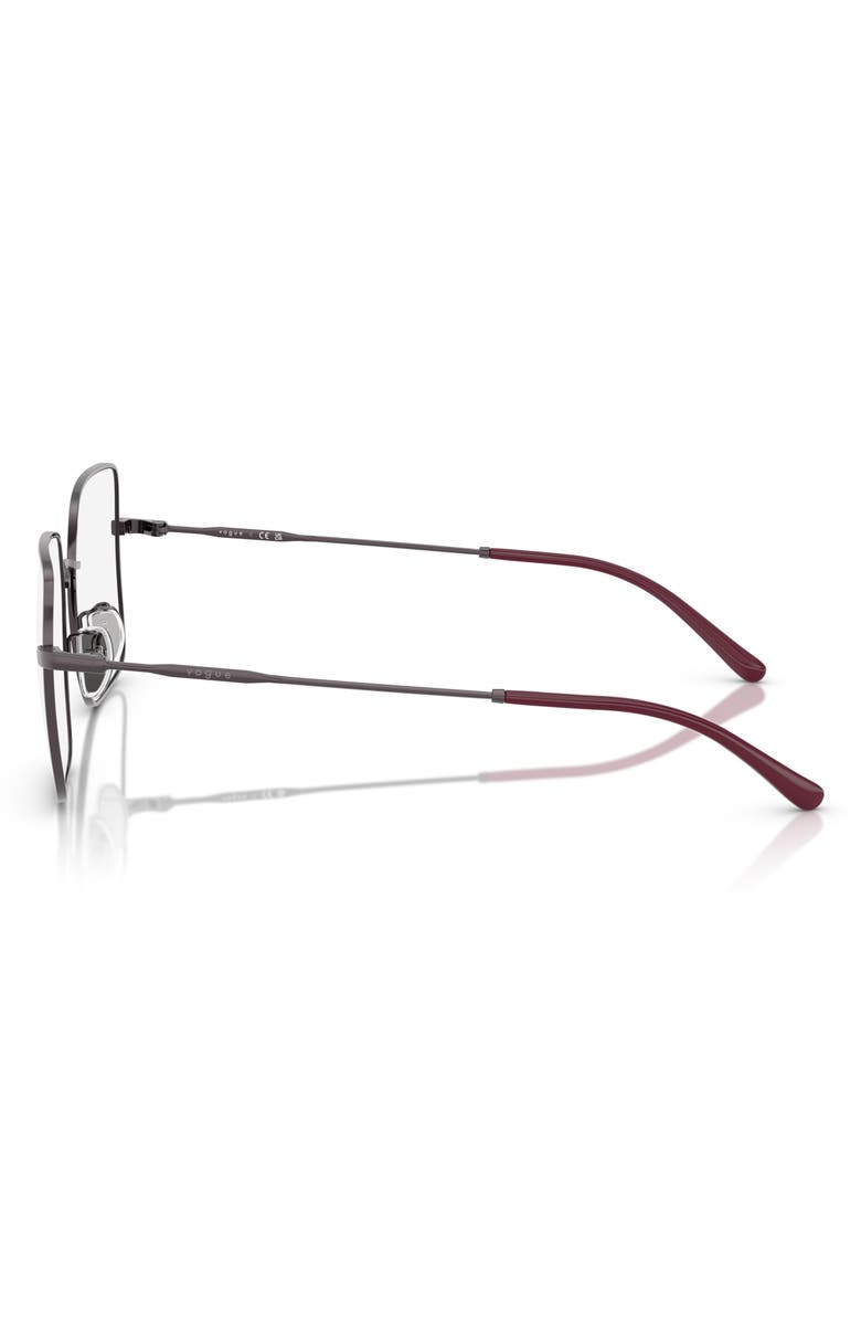 VOGUE 54mm Square Optical Glasses, Alternate, color, Violet