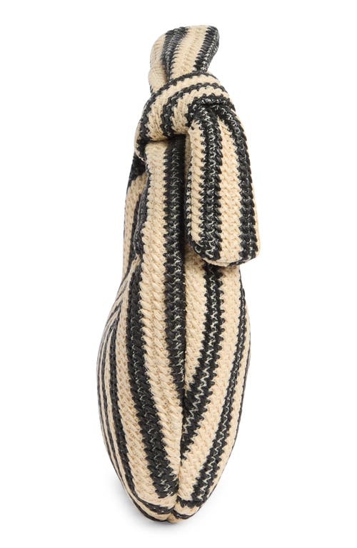 Urban Expressions Handbags Penny Woven Shoulder Bag In Black