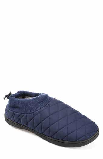 VANCE CO . Fargo Quilted Faux Fur Lined Slipper
