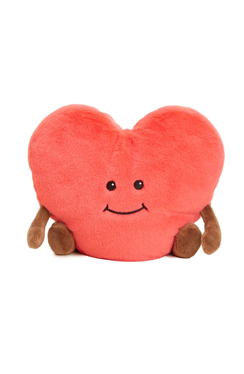 Warmies Heart Plush Toy, Alternate, color, Bright Red