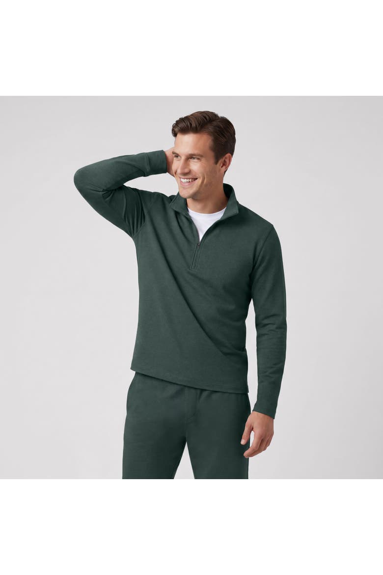 Clubhouse Range Quarter-Zip, Main, color, Alpine Green