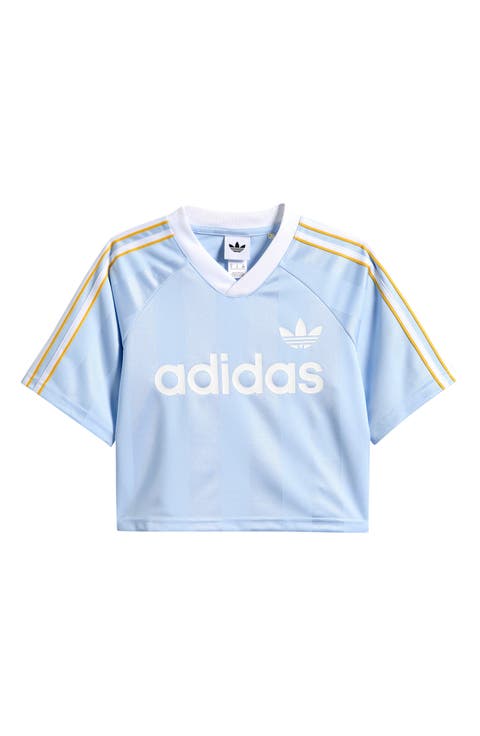 Kids' Archive Recycled Polyester Crop Jersey (Big Kid)