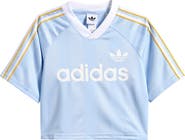 adidas Kids' Archive Recycled Polyester Crop Jersey