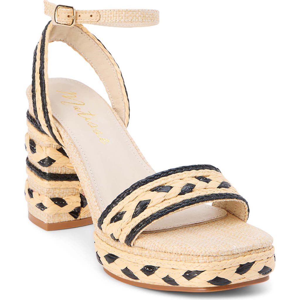 Matisse Lyla Ankle Strap Sandal In Natural
