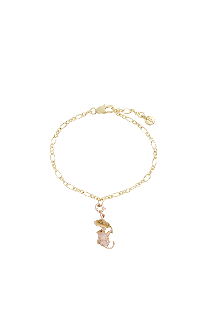 Fable England Enamel Dormouse Charm, Alternate, color, Multi & Gold