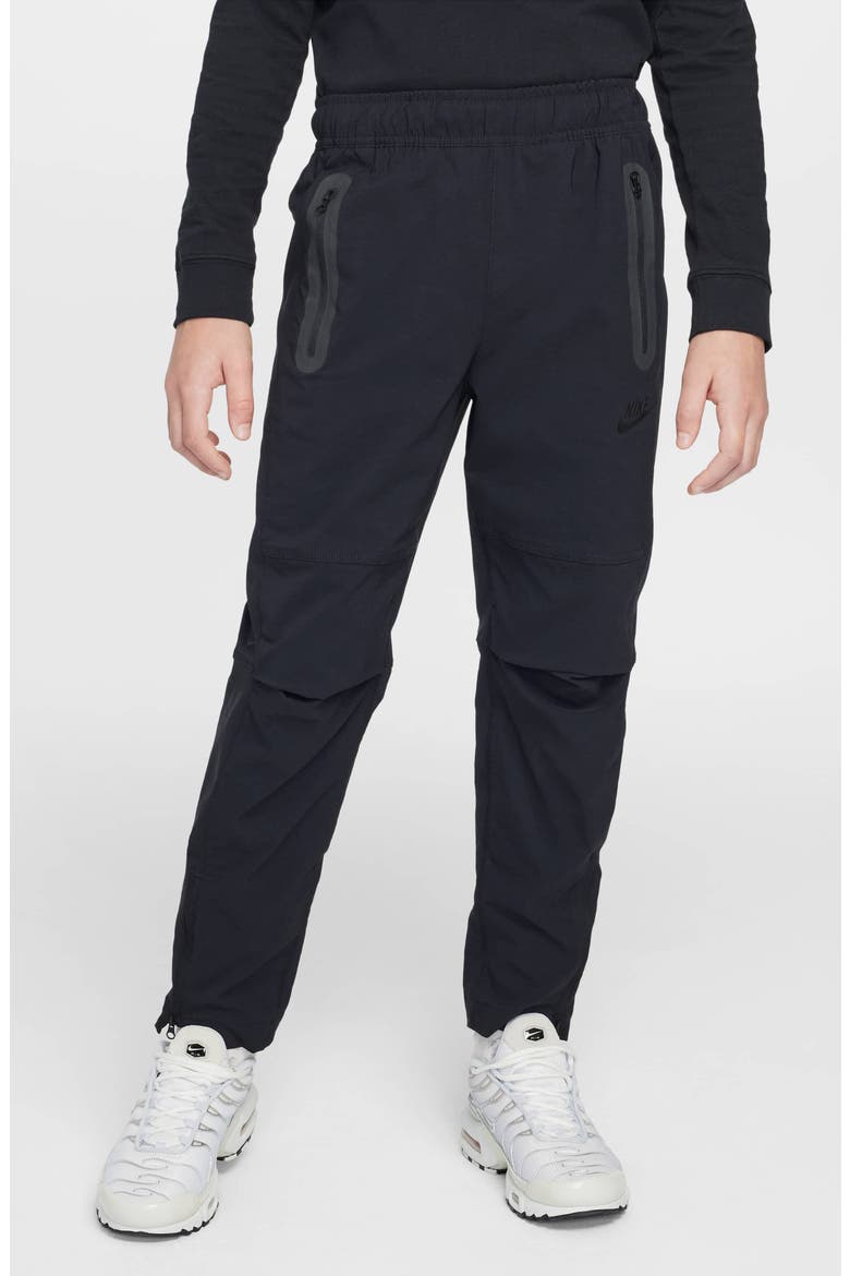 Kids' Tech Performance Pants, Main, color, BLACK/ BLACK
