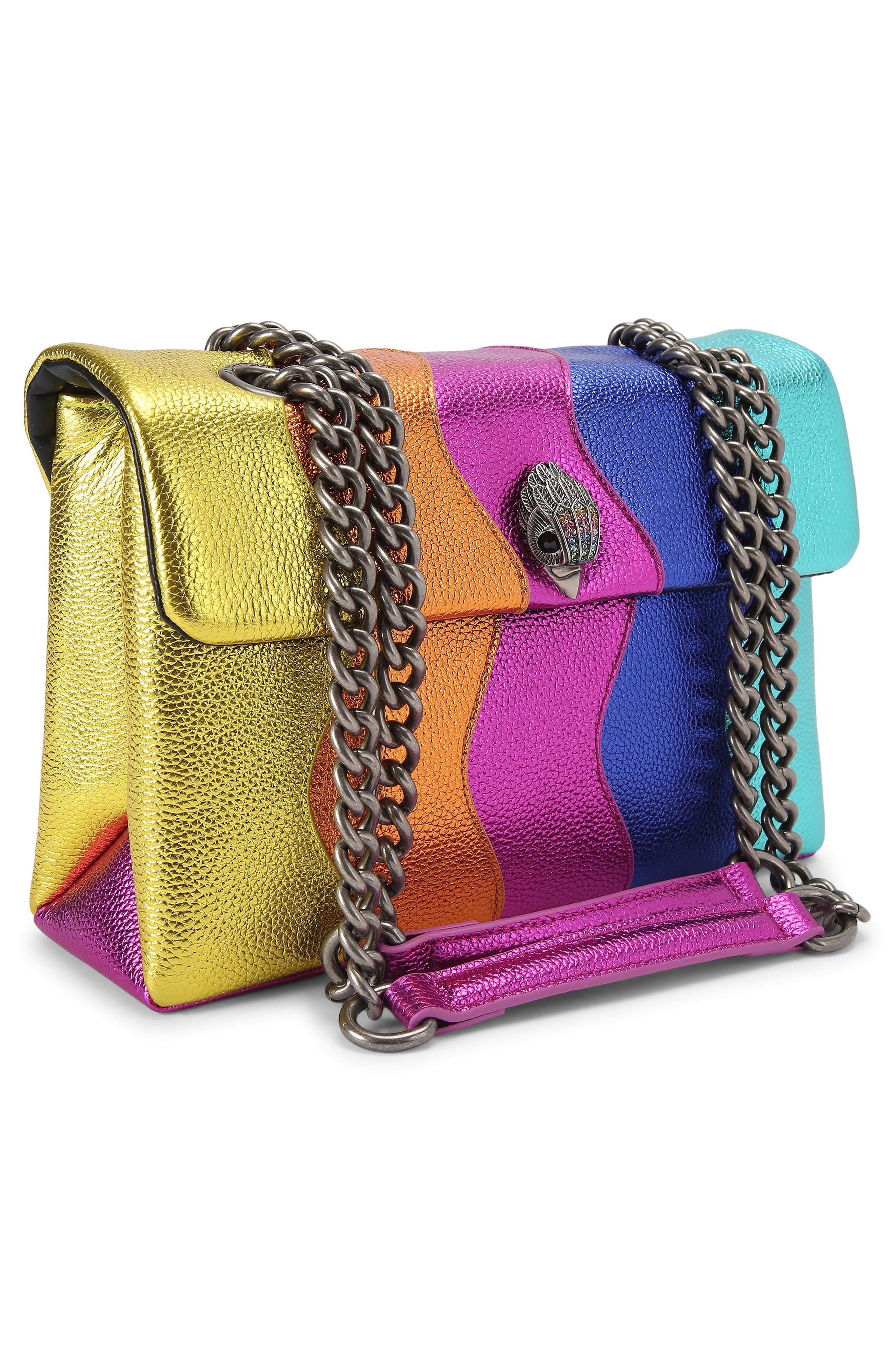 Kurt Geiger London Kensington Convertible Leather Crossbody Bag, Alternate, color, 