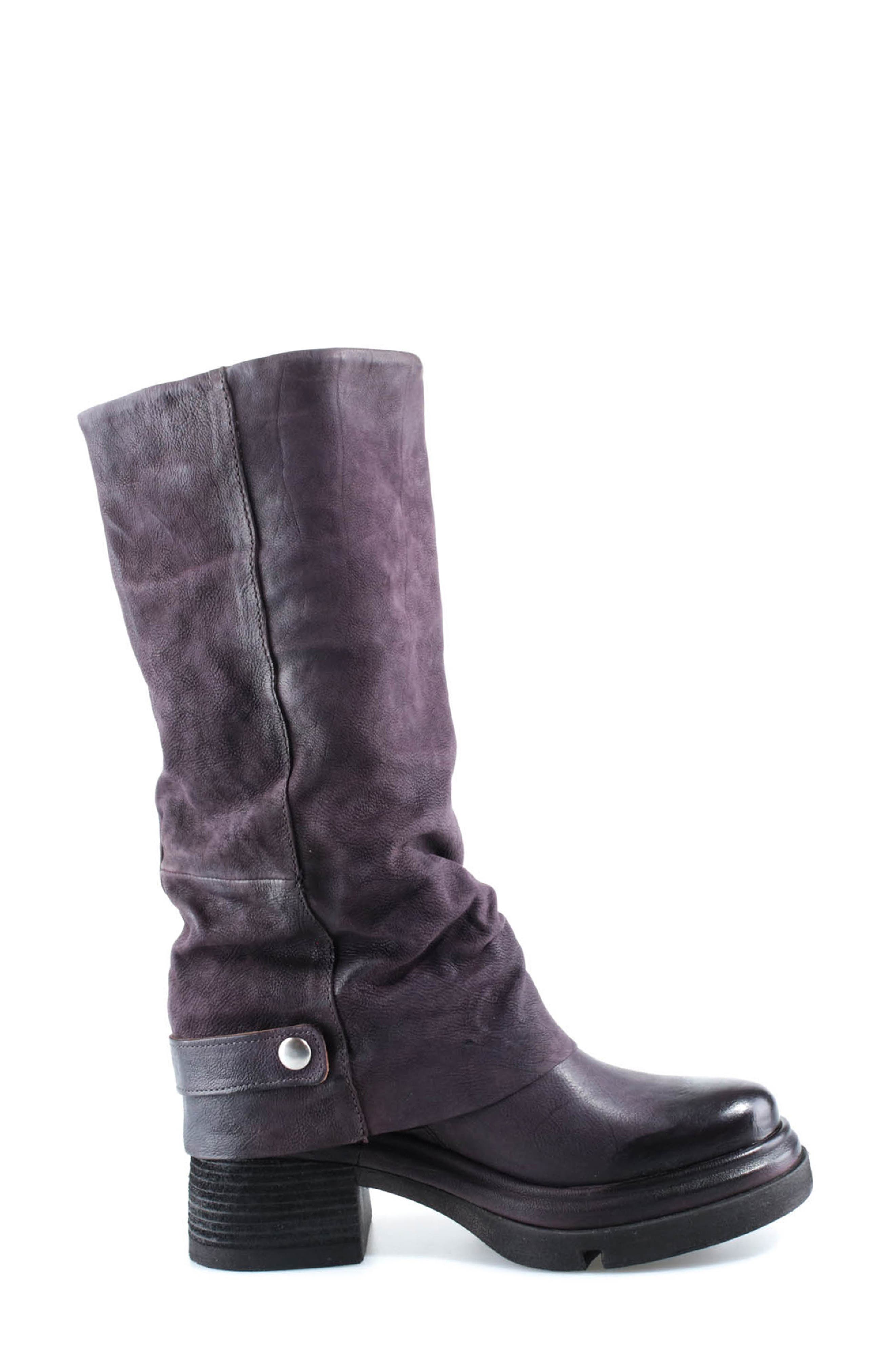 Eagen Knee High Boot, Alternate, color, EGGPLANT
