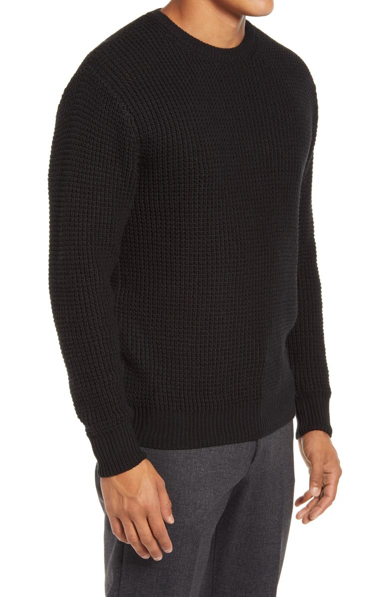 Liverpool Los Angeles Liverpool Shaker Stitch Crewneck Sweater, Alternate, color,