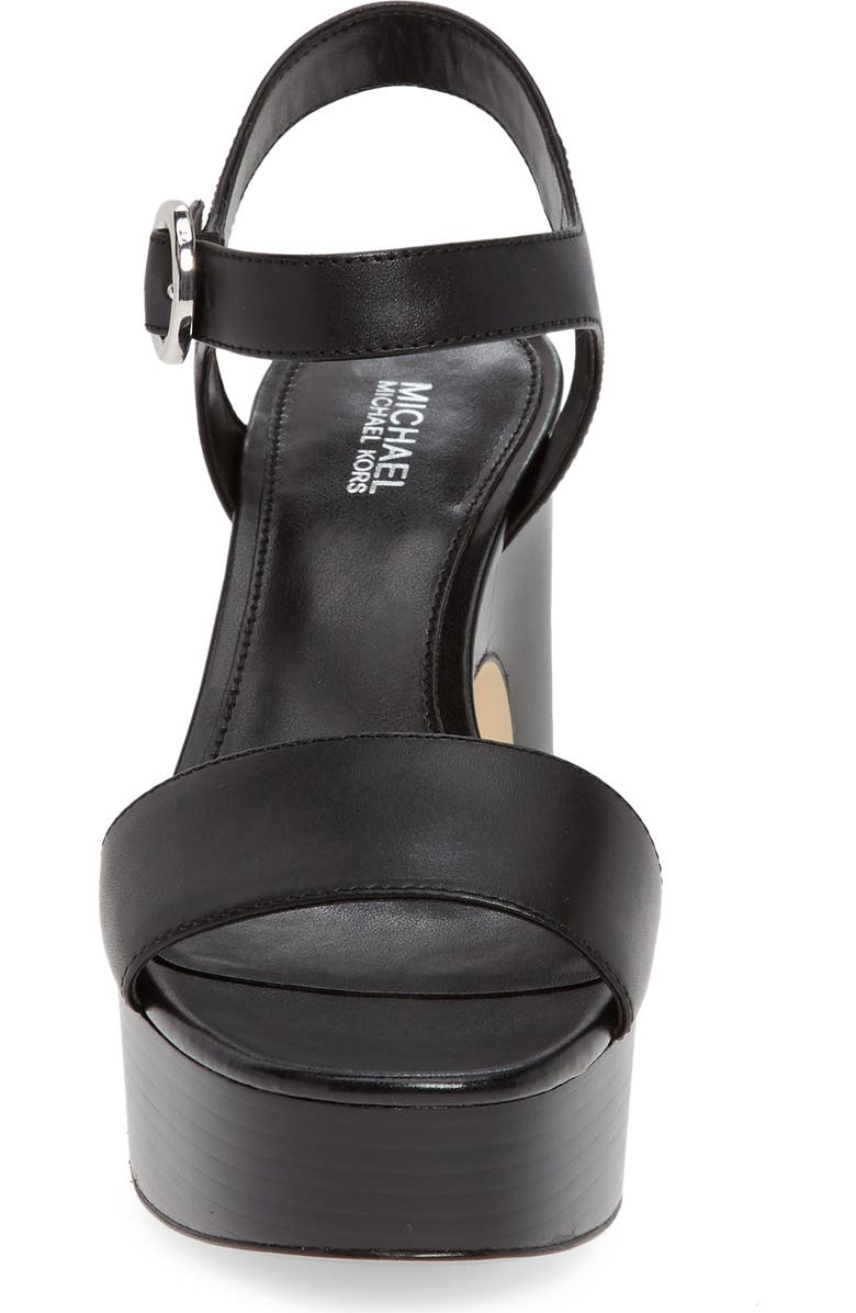 MICHAEL Michael Kors Fiona Platform Sandal, Alternate, color,