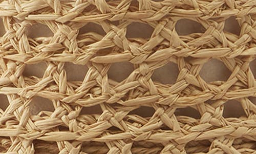 Helen Kaminski Lace Braid Raffia Structured Hat In Natural/natural