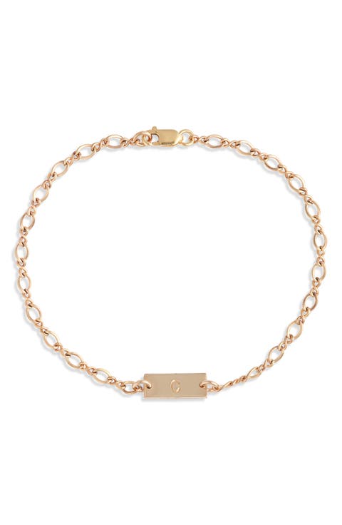 Hadley Initial Bar Bracelet