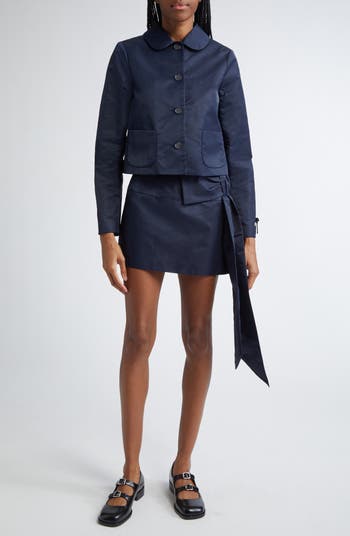 Skar Bow Sash Miniskirt