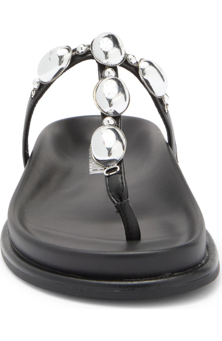 Steve Madden Zaire T-Strap Sandal, Alternate, color, Black