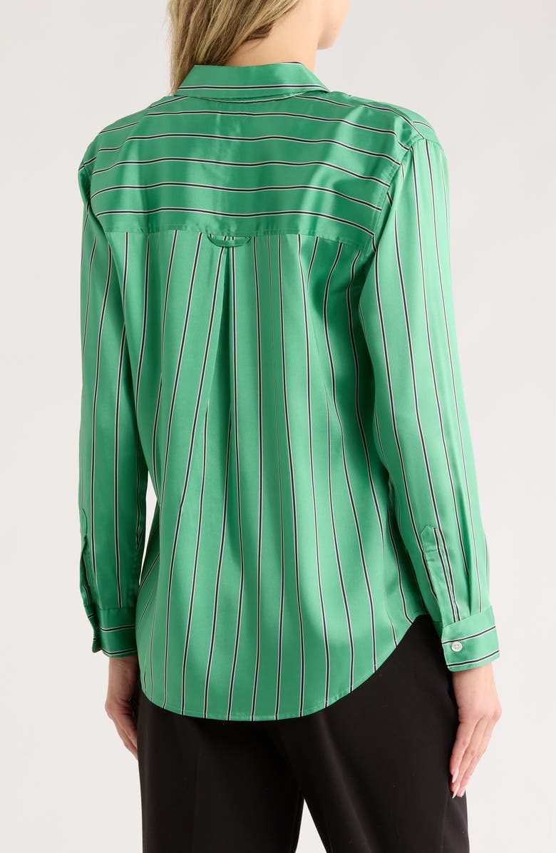 Rails Elias Shirt, Alternate, color, Basil Stripe