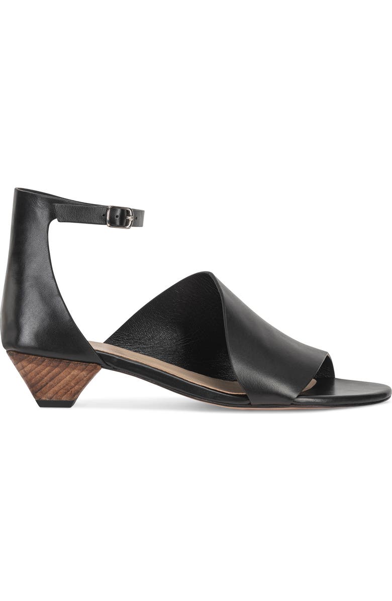 Chris Donovan Footwear Flourish Sandal, Main, color, Black