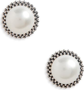 LAGOS Luna Pearl Stud Earrings Nordstrom