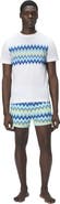 Missoni Short Sleeve T-shirt With Zigzag Insert