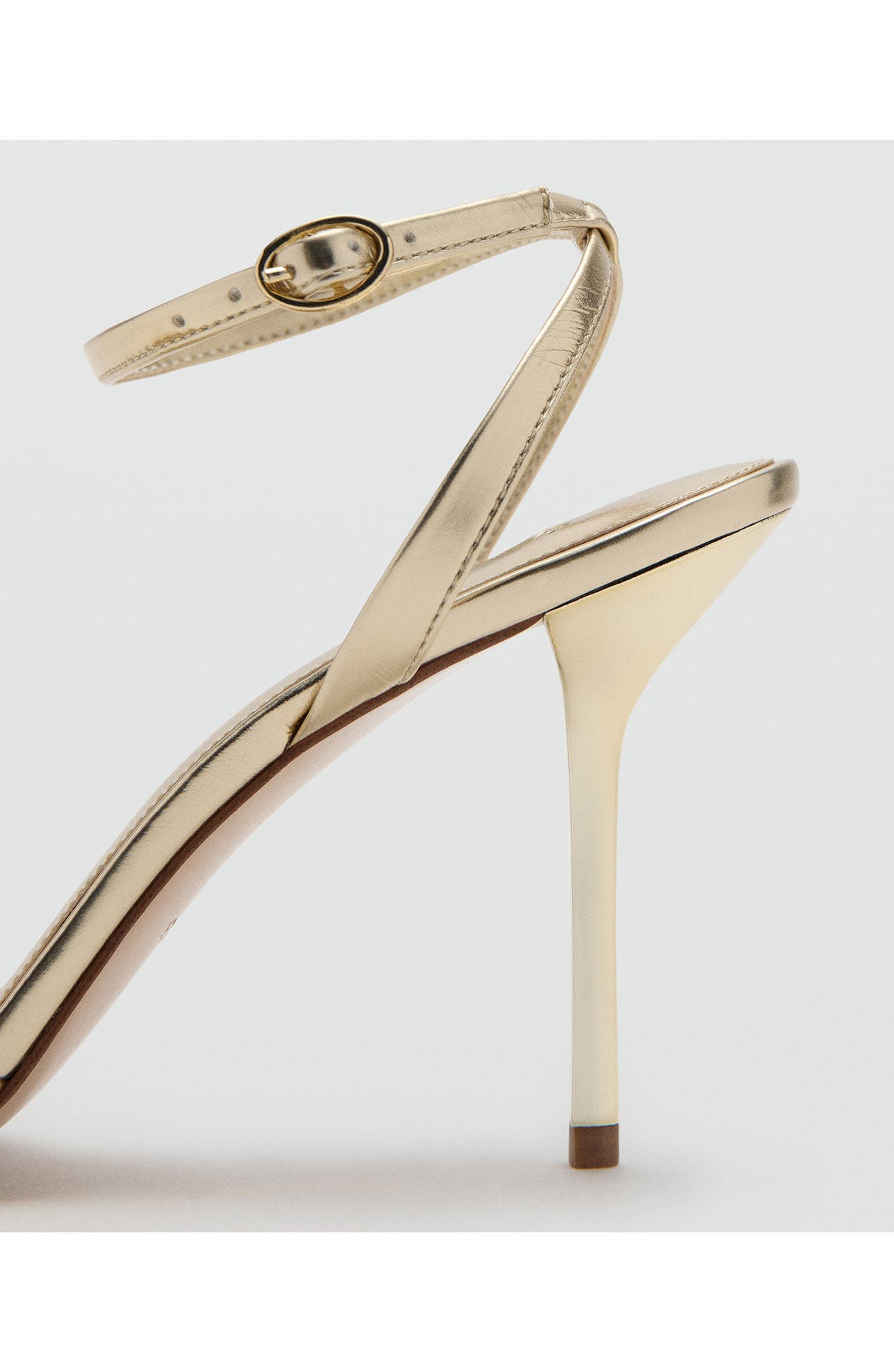 Strappy Sandal, Alternate, color, GOLD