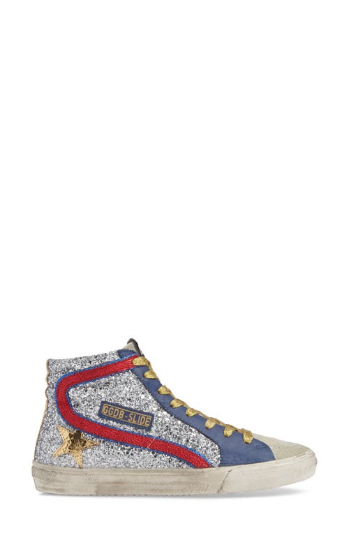 Golden Goose Glitter High Top Sneaker In Multi