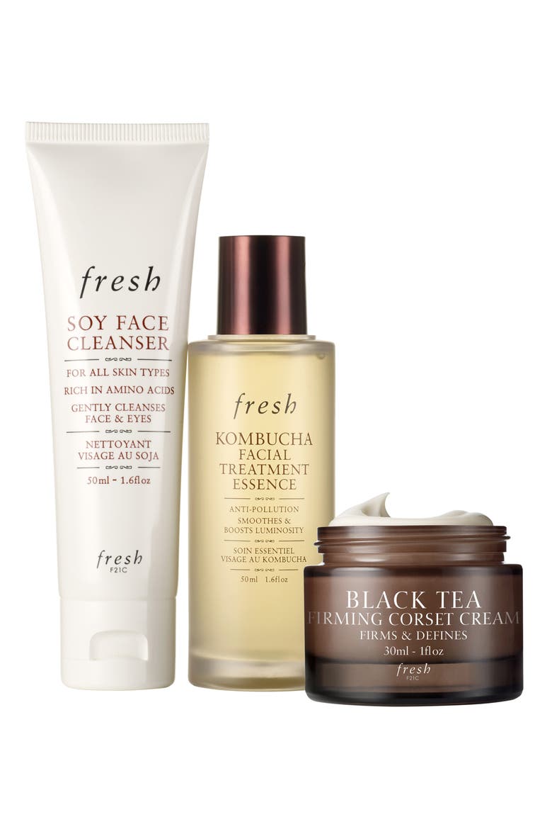 Travel Size Cleanse, Smooth & Tighten Skin Care Set USD $107 Value, Alternate, color, NO COLOR
