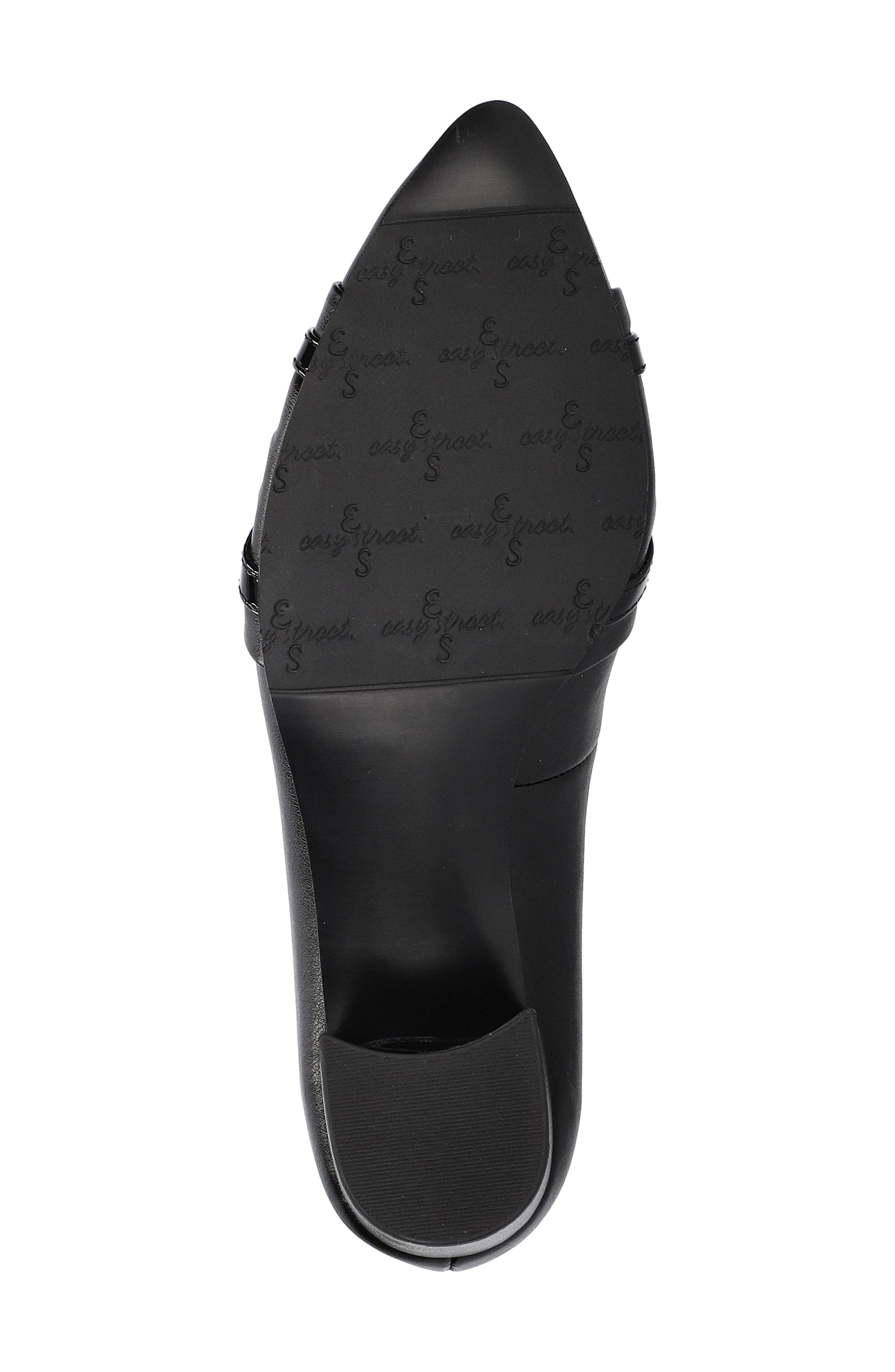 EASY STREET Millie Ruched Pump, Alternate, color, Black