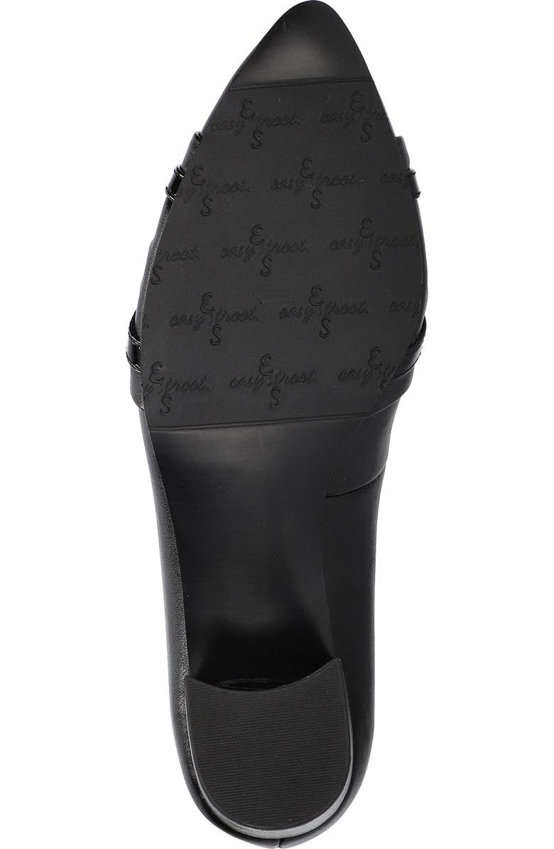 EASY STREET Millie Ruched Pump, Alternate, color, Black