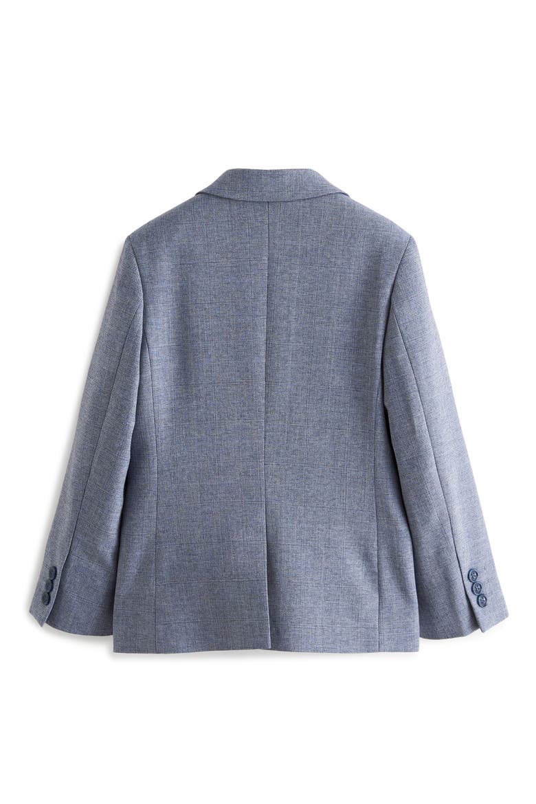 Kids' Skinny Fit Textured Blue Sport Coat, Alternate, color, BLUE