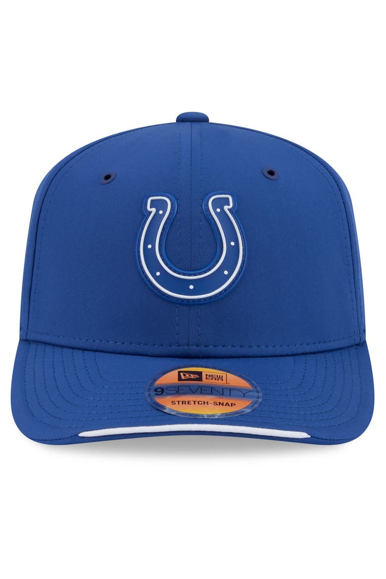 Men's New Era Royal Indianapolis Colts 2026 Sideline 9SEVENTY Adjustable Hat, Alternate, color, Royal