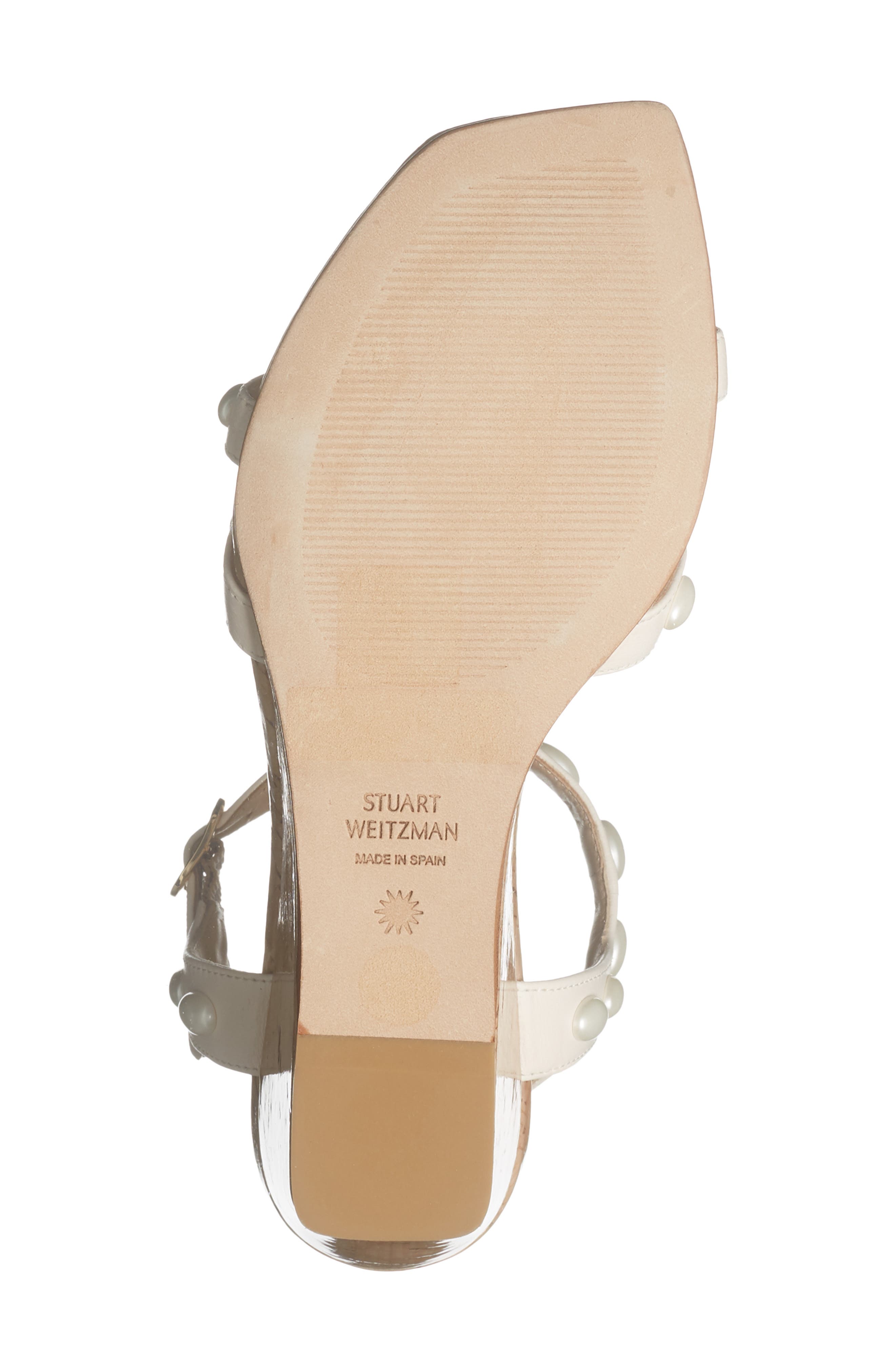 Pearlita 50 Wedge Sandal, Alternate, color, SEASHELL